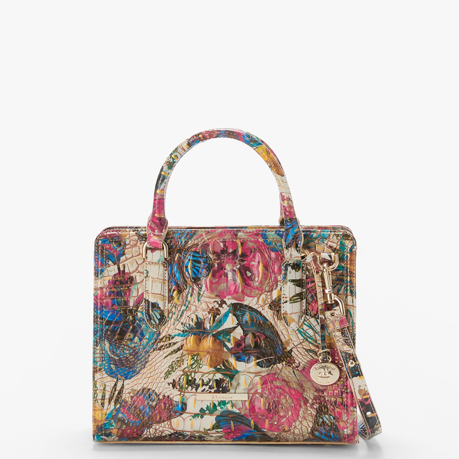 Cami Leather Satchel | Mariposa Melbourne | BRAHMIN
